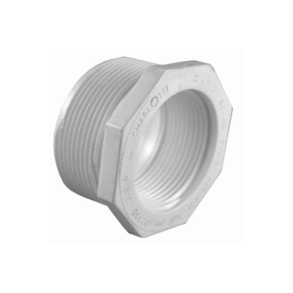 Charlotte Pipe And Foundry 1MIPx12FIP Bushing PVC 02112 1800HA - main